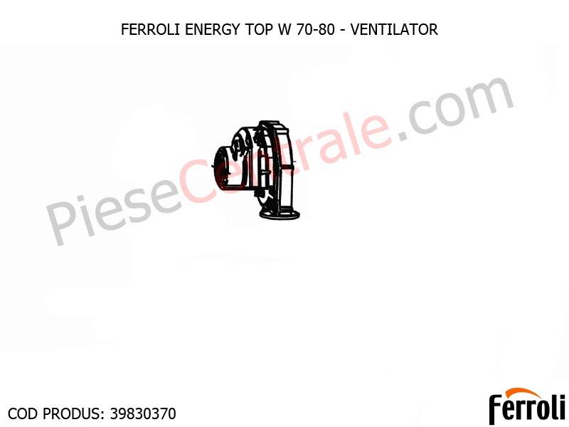Poza Ventilator centrale termice Ferroli Energy Top W 70-80