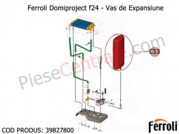 Poza Vas expansiune centrale termice Ferroli Domiproject F24D, Fereasy 24 kw